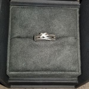 David Yurman Crossover Diamond Ring